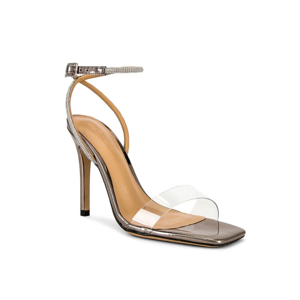 Tony Bianco x REVOLVE Clear & Rhinestone Heels